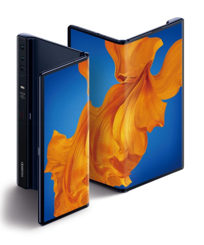 HUAWEI Mate Xs شاشة قابلة للطي مقاس 8 بوصات ومعالج 5G Kirin 990