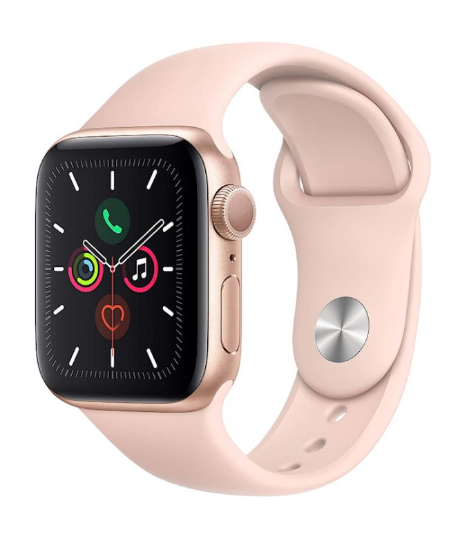 Apple Watch Series 5 ، GPS Gold Aluminium