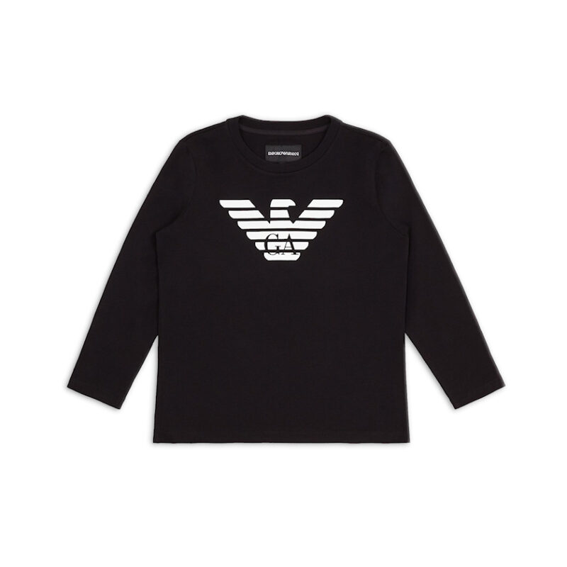 GIORGIO ARMANI سترة جيرسي بيما بشعار