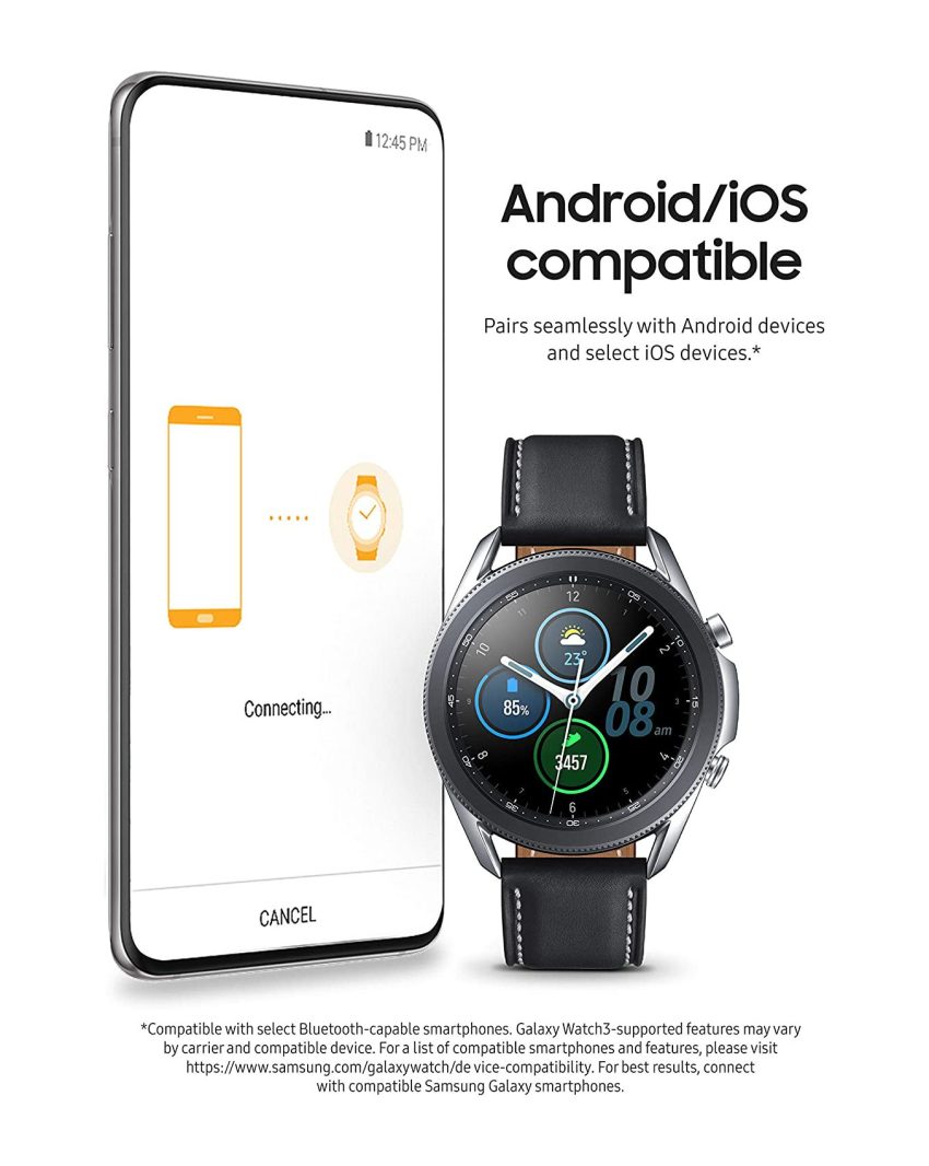 ⁦Samsung Galaxy Watch 3 (41 مم)⁩ - الصورة ⁦8⁩