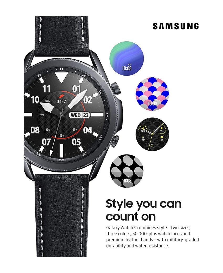⁦Samsung Galaxy Watch 3 (45 مم)⁩ - الصورة ⁦5⁩