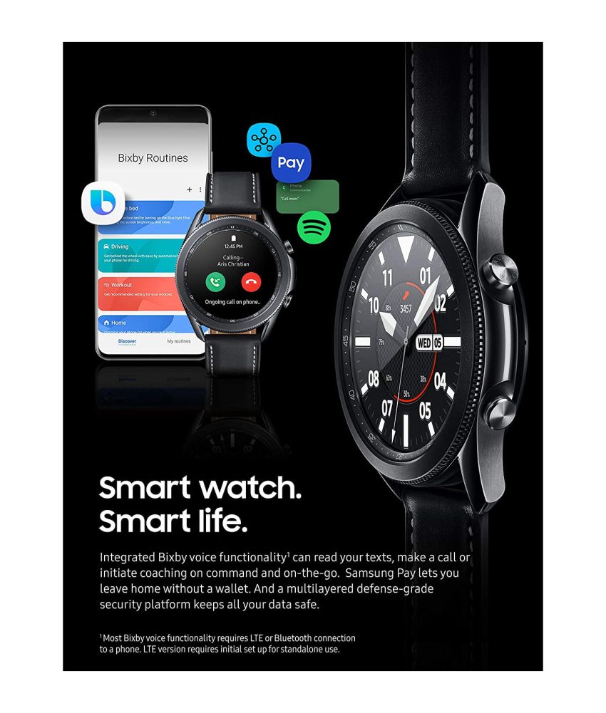 ⁦Samsung Galaxy Watch 3 (45 مم)⁩ - الصورة ⁦6⁩