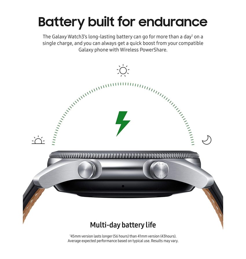 ⁦Samsung Galaxy Watch 3 (41 مم)⁩ - الصورة ⁦2⁩