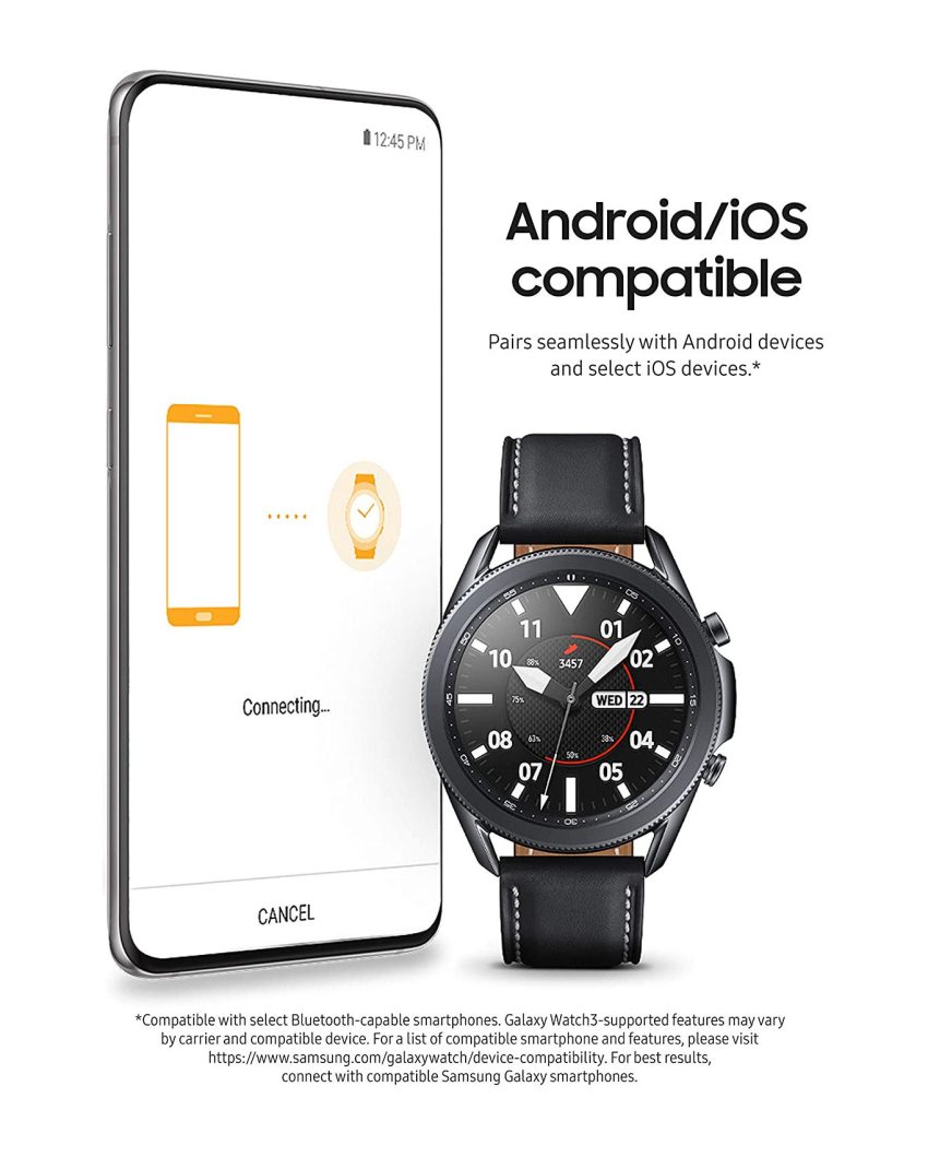 ⁦Samsung Galaxy Watch 3 (45 مم)⁩ - الصورة ⁦4⁩