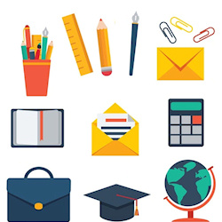 مستلزمات المكاتب و المدرسة