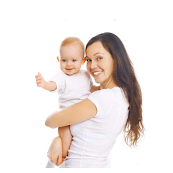 الأم و الطفل