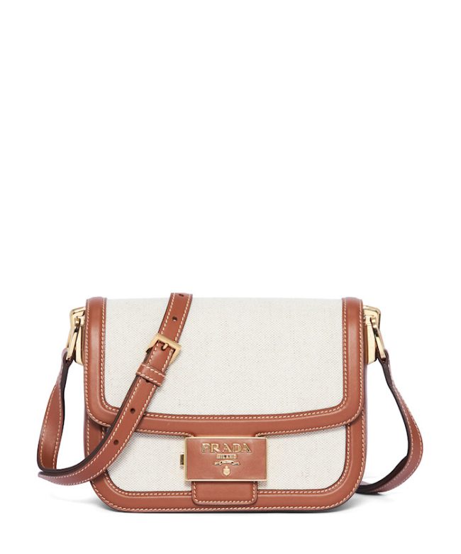 حقيبة كتف Prada Spectrum من جلد نابا