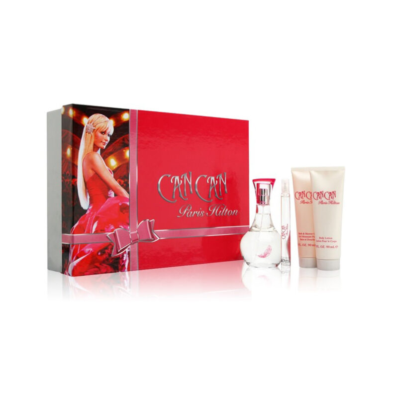 طقم باريس هلتون كان كان - أو دي بارفيوم (نسائي) 100مل 4قطع