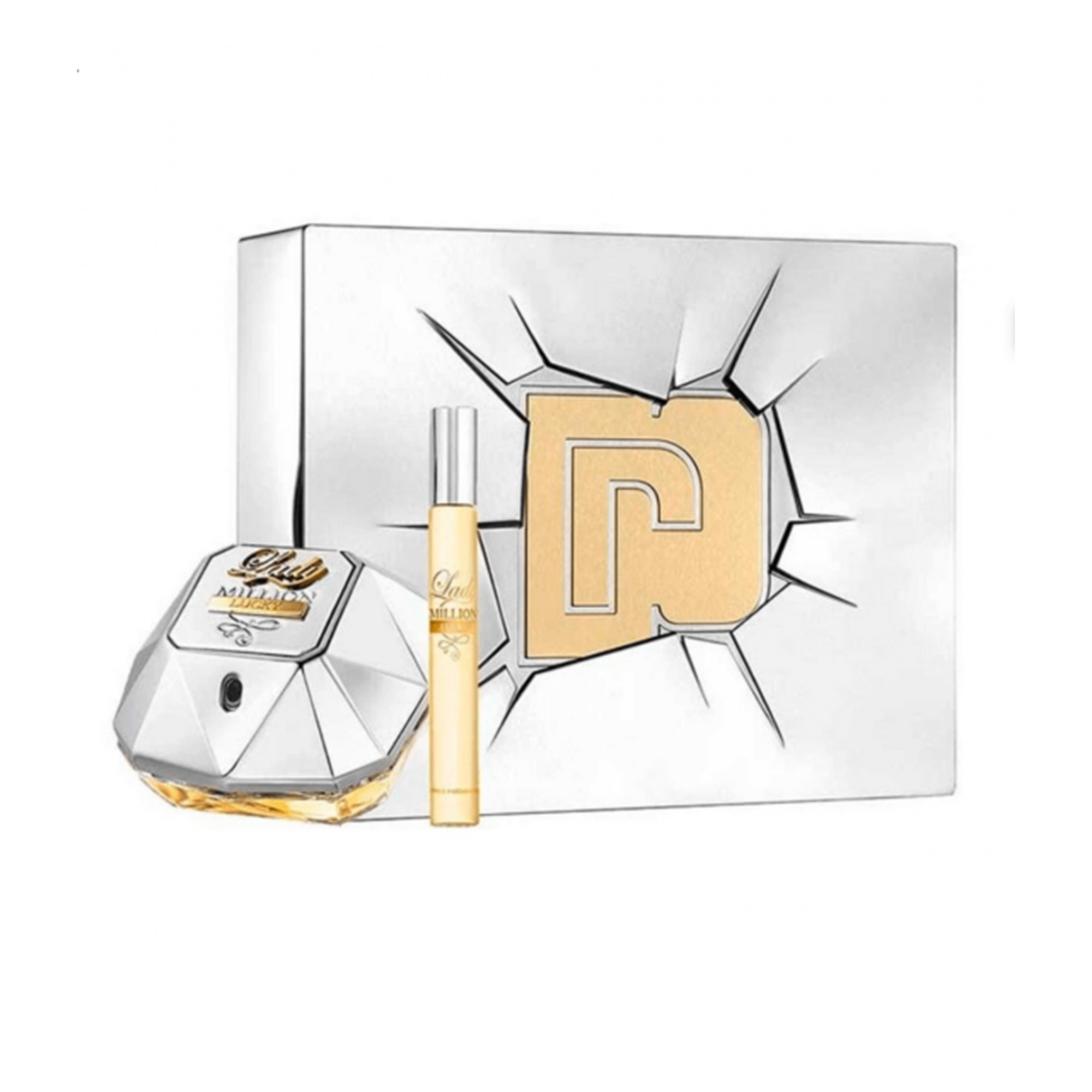 طقم باكو رابان ليدي مليون لاكي - أو دي بارفيوم (نسائي)80م 2ق