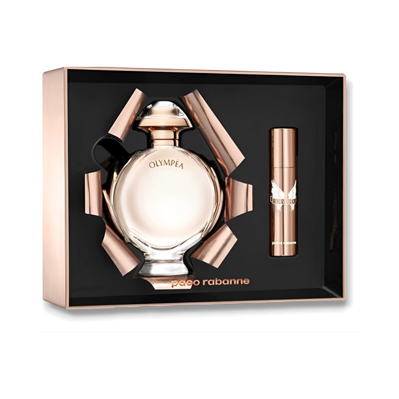 طقم باكو رابان اولمبيا - أو دو بارفان (نسائي) 80مل+10مل 2قطع