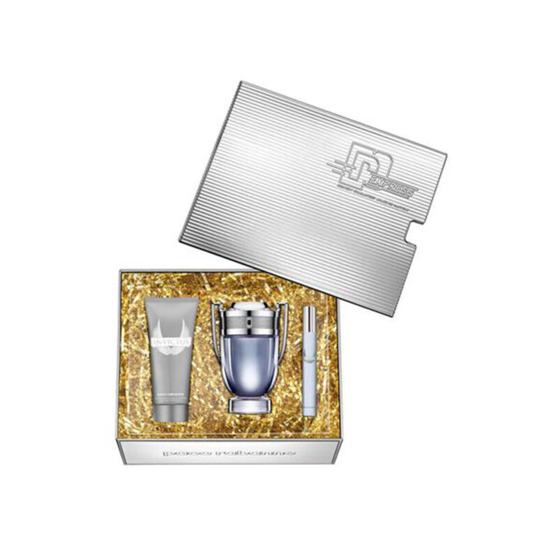 طقم باكو رابان انفيكتوس - أو دي تواليت (رجالي) 100مل 3قطع