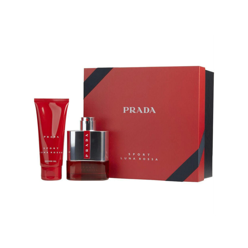 طقم برادا لونا روسا سبورت - أو دو تواليت (رجالي) 100مل 2قطع
