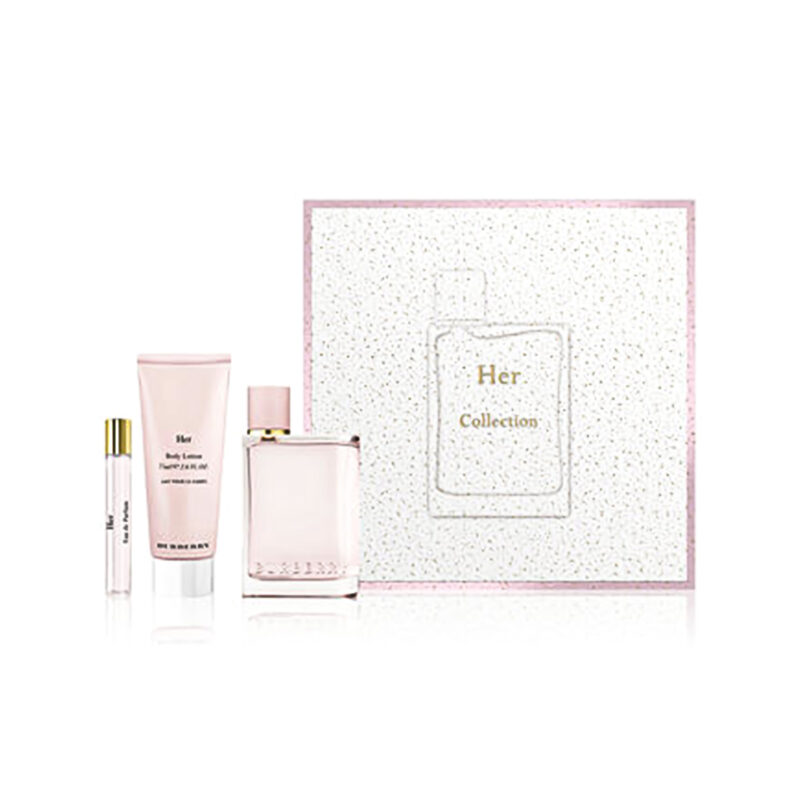 طقم بربري هير - أو دي بارفيوم (نسائي) 100مل 3 قطع