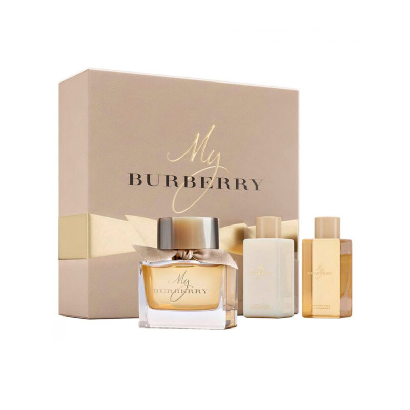 طقم بربري ماي بربري - أو دو بارفان (نسائي) 90 مل 3 قطع