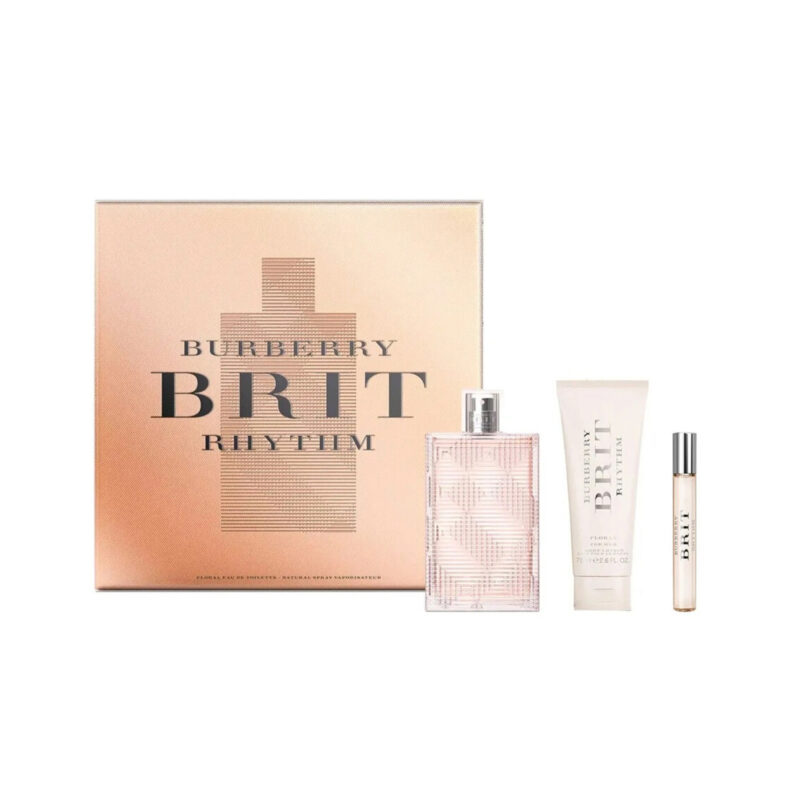 طقم بربري برت ريثم فلاور 100ملي 3 قطع